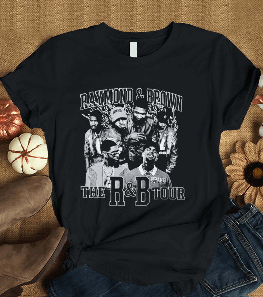 Raymond & Brown The R And B Tour Usher Chris Brown T-Shirt