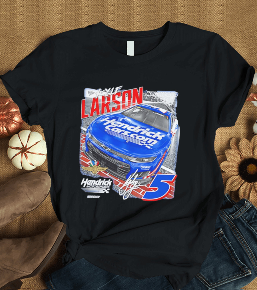 Kyle Larson Hendrick Motorsports No 5 Brickyard 400 T-Shirt