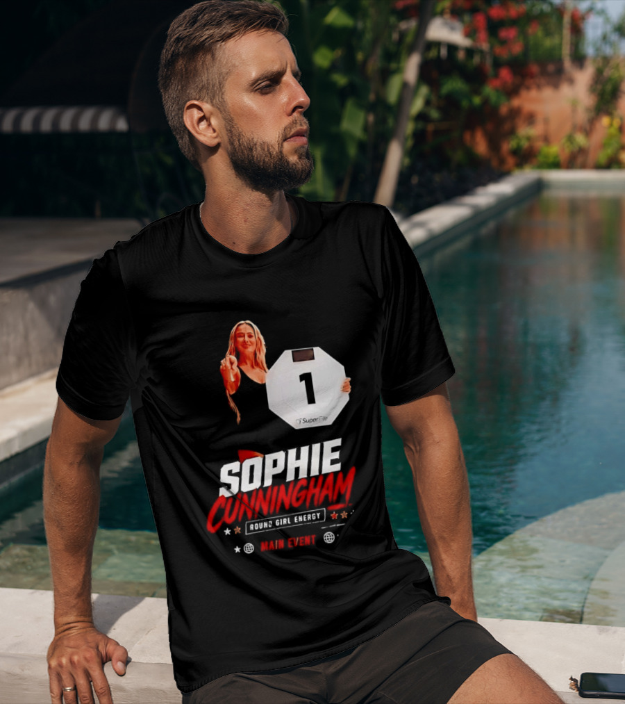 Sophie Cunningham Round Girl Energy Main Event 1 T-Shirt