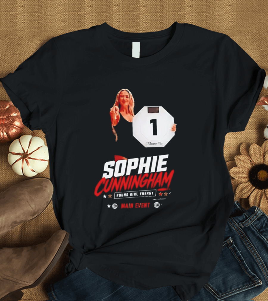 Sophie Cunningham Round Girl Energy Main Event 1 T-Shirt
