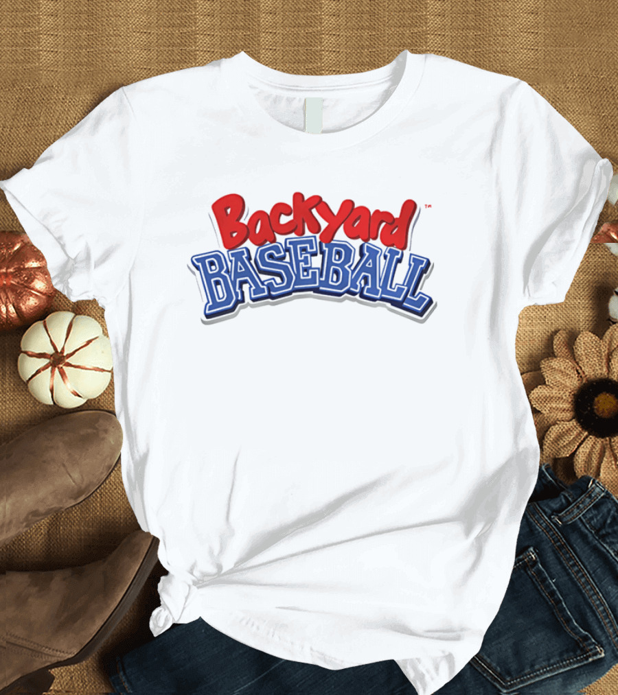 Backyard Baseball Iconic Classic Game Nostalgia T-Shirt