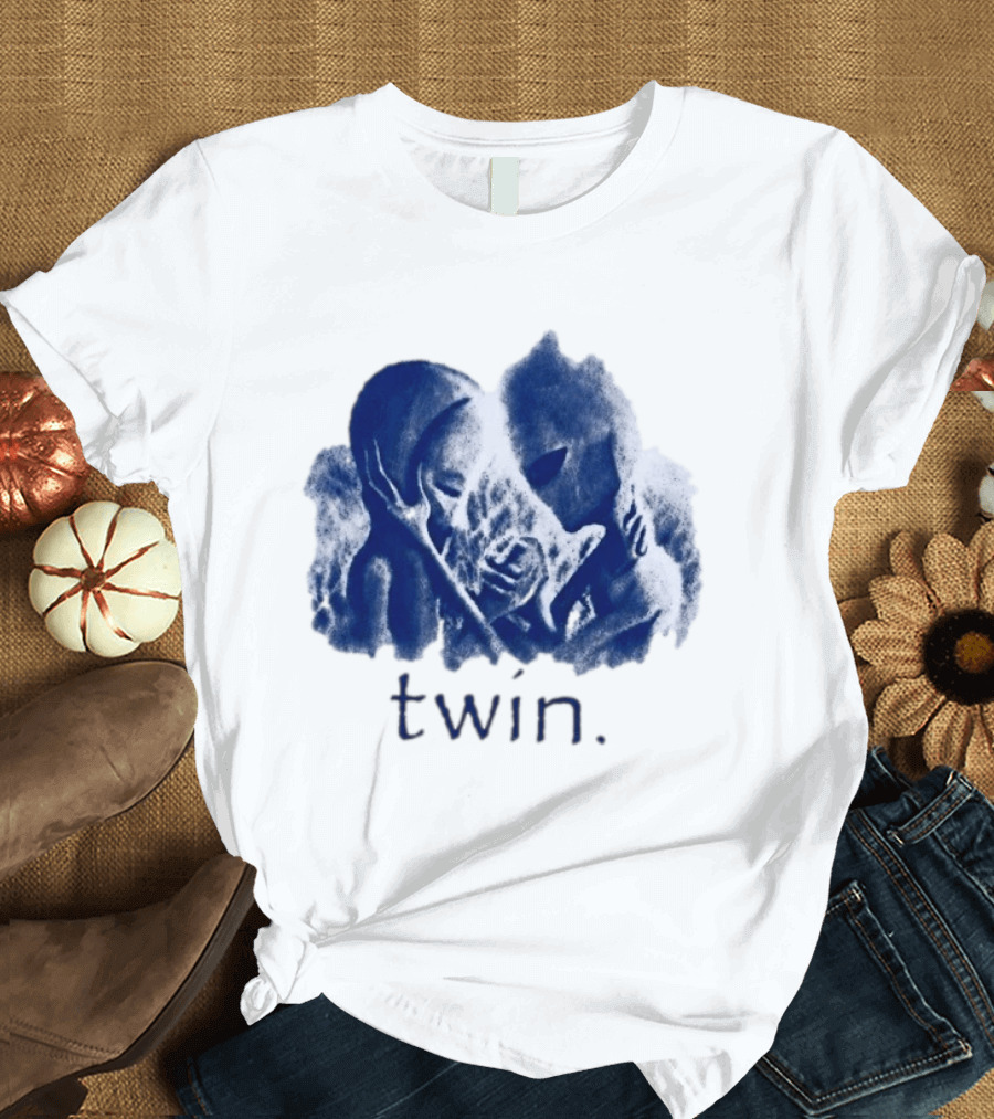 Twin Blue Alien 2026 Embrace T-Shirt