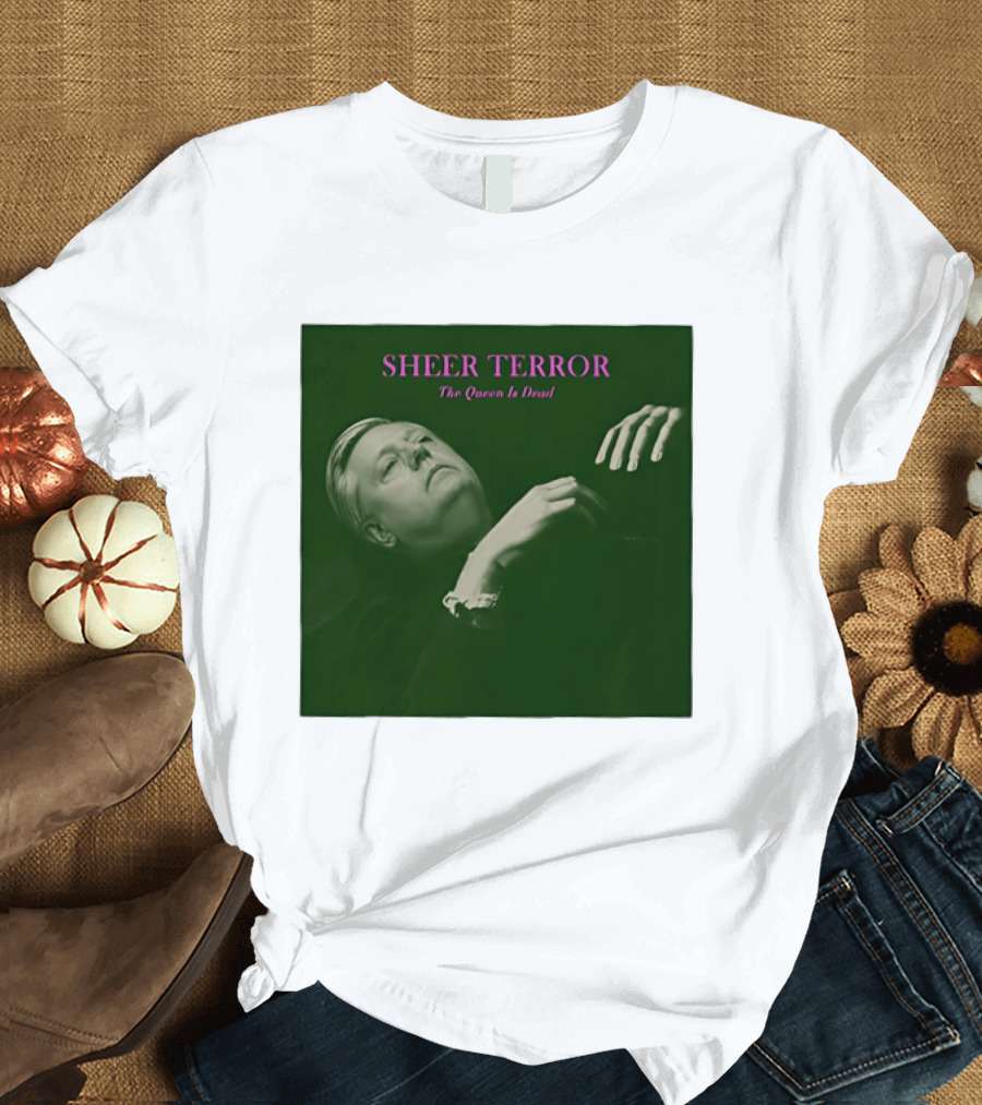 Sheer Terror The Queen Is Dead Punk Album Cover T-Shirt