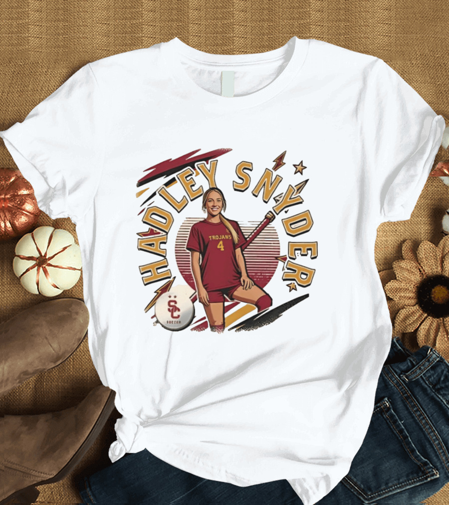 Hadley Snyder USC Trojans Soccer 4 T-Shirt