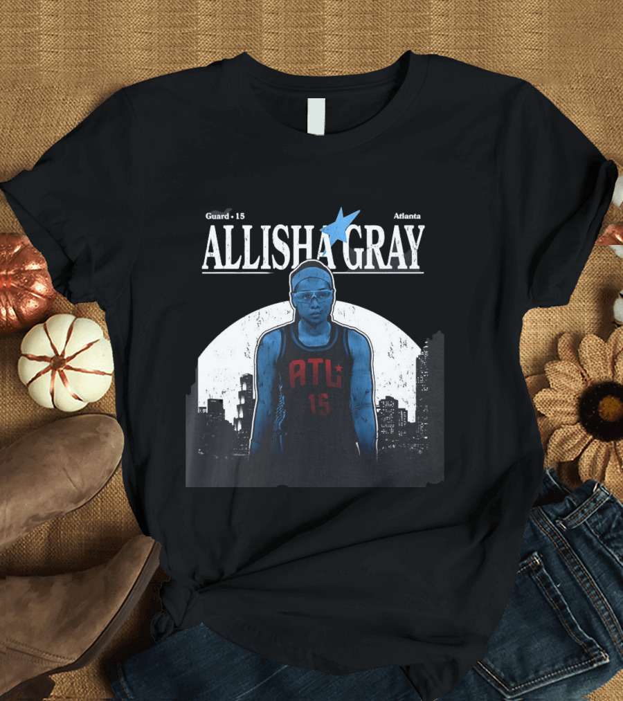 Guard 15 Allisha Gray ATL Atlanta T-Shirt