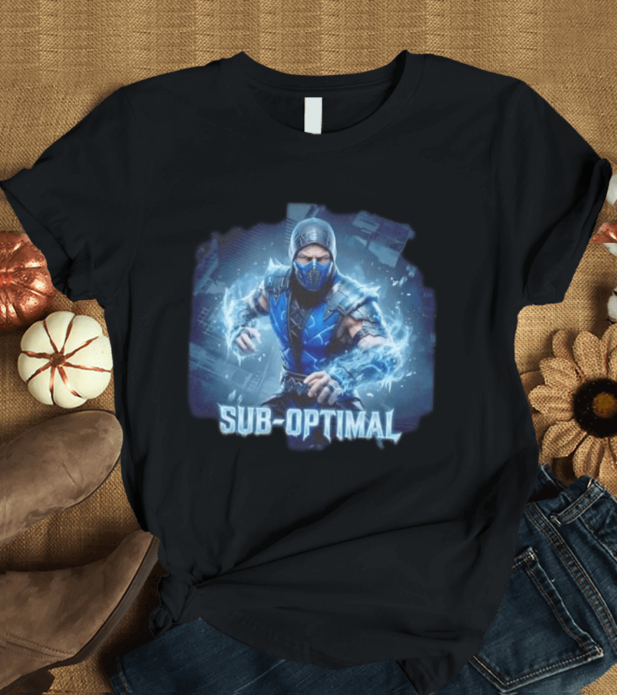 Sub Optimal Ice Ninja Action Pose T-Shirt