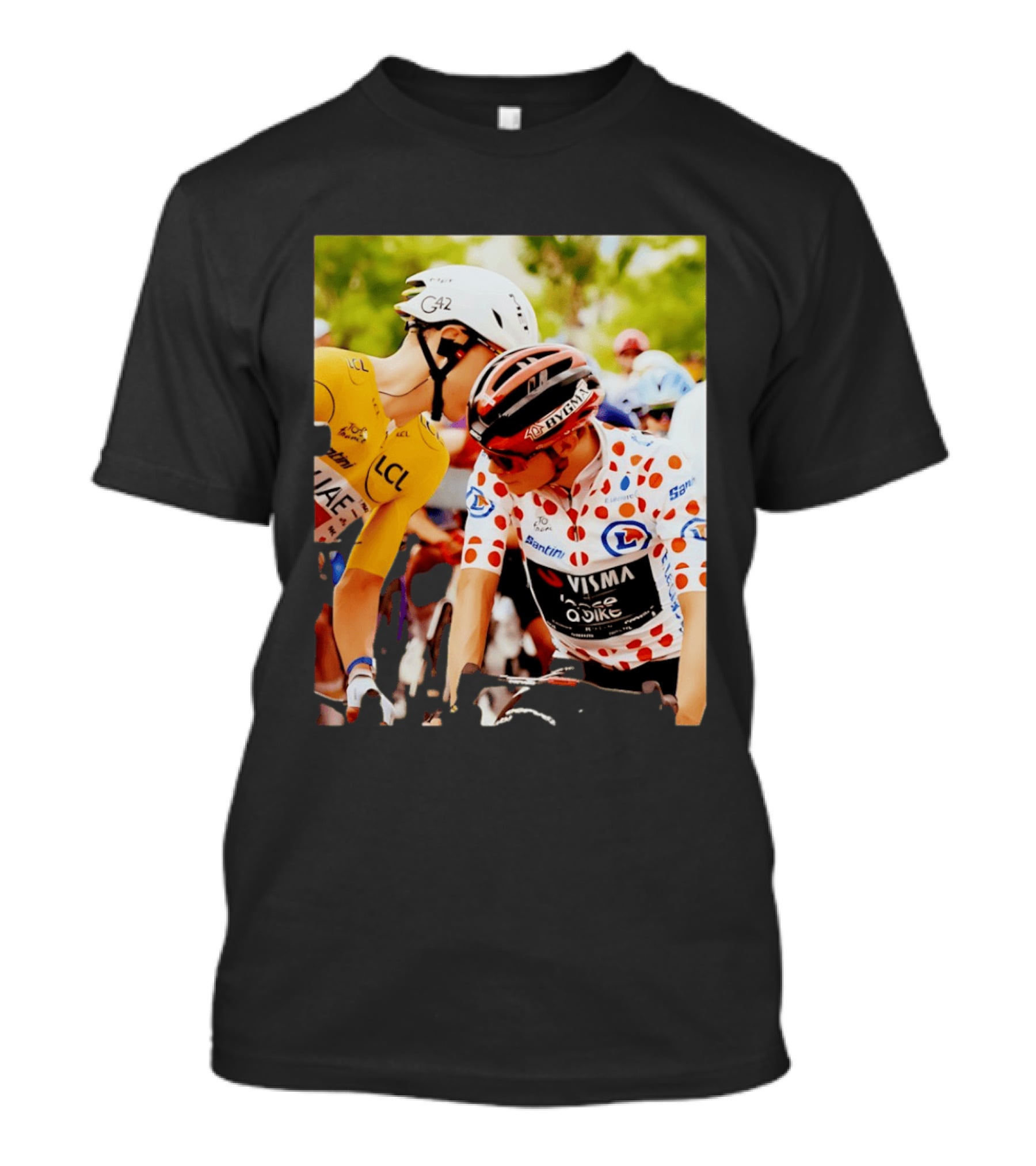 Jonas Vingegaard Tadej Pogačar LCL UAE Visma 2026 T-Shirt