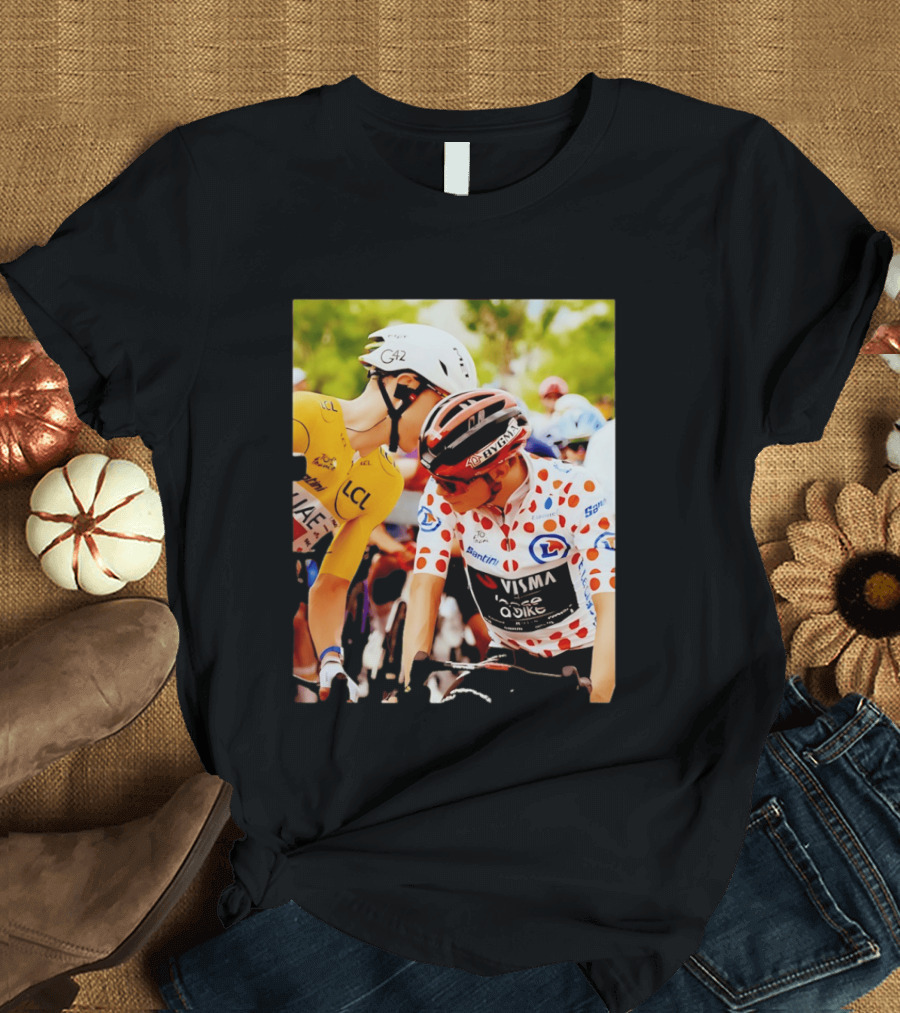 Jonas Vingegaard Tadej Pogačar LCL UAE Visma 2026 T-Shirt