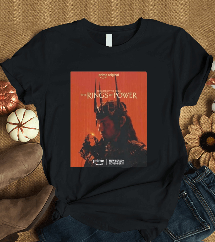 Prime Original The Lord Of The Rings The Rings Of Power New Season November 11 T-Shirt