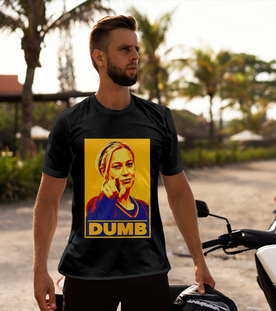 Sophia Cunningham Dumb Woman Pointing Her Finger T-Shirt