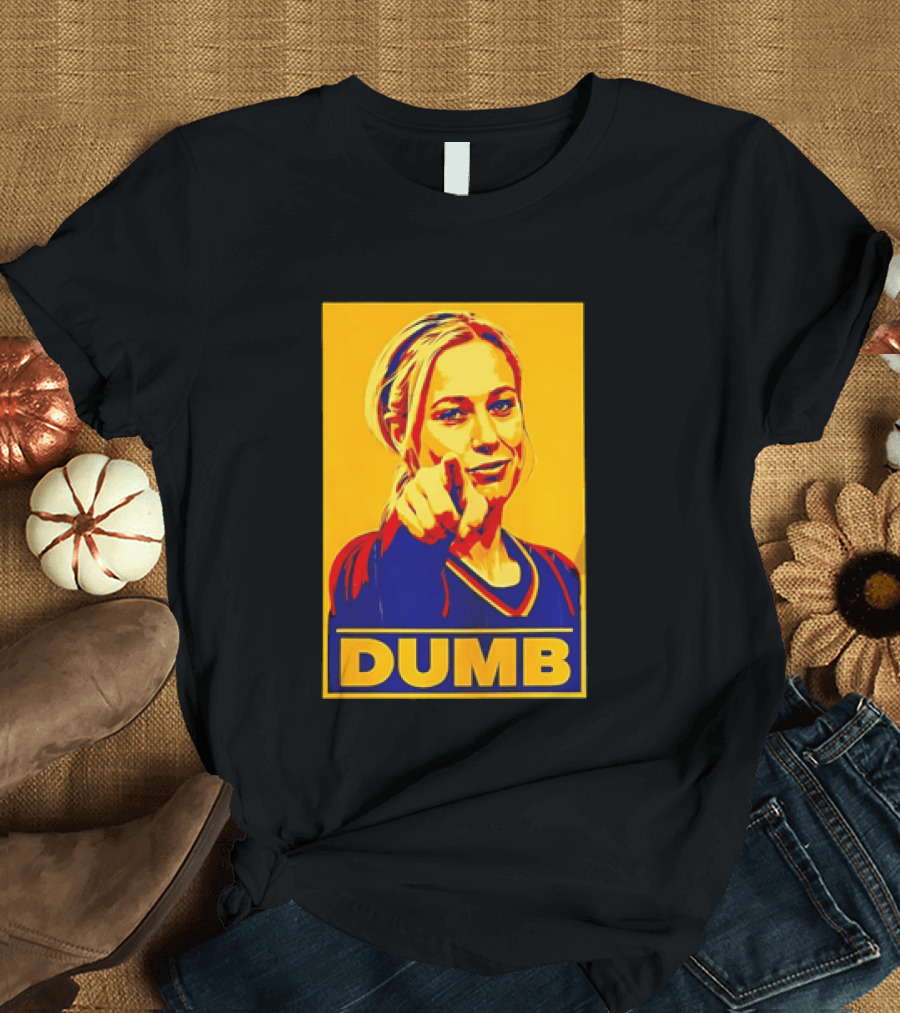 Sophia Cunningham Dumb Woman Pointing Her Finger T-Shirt