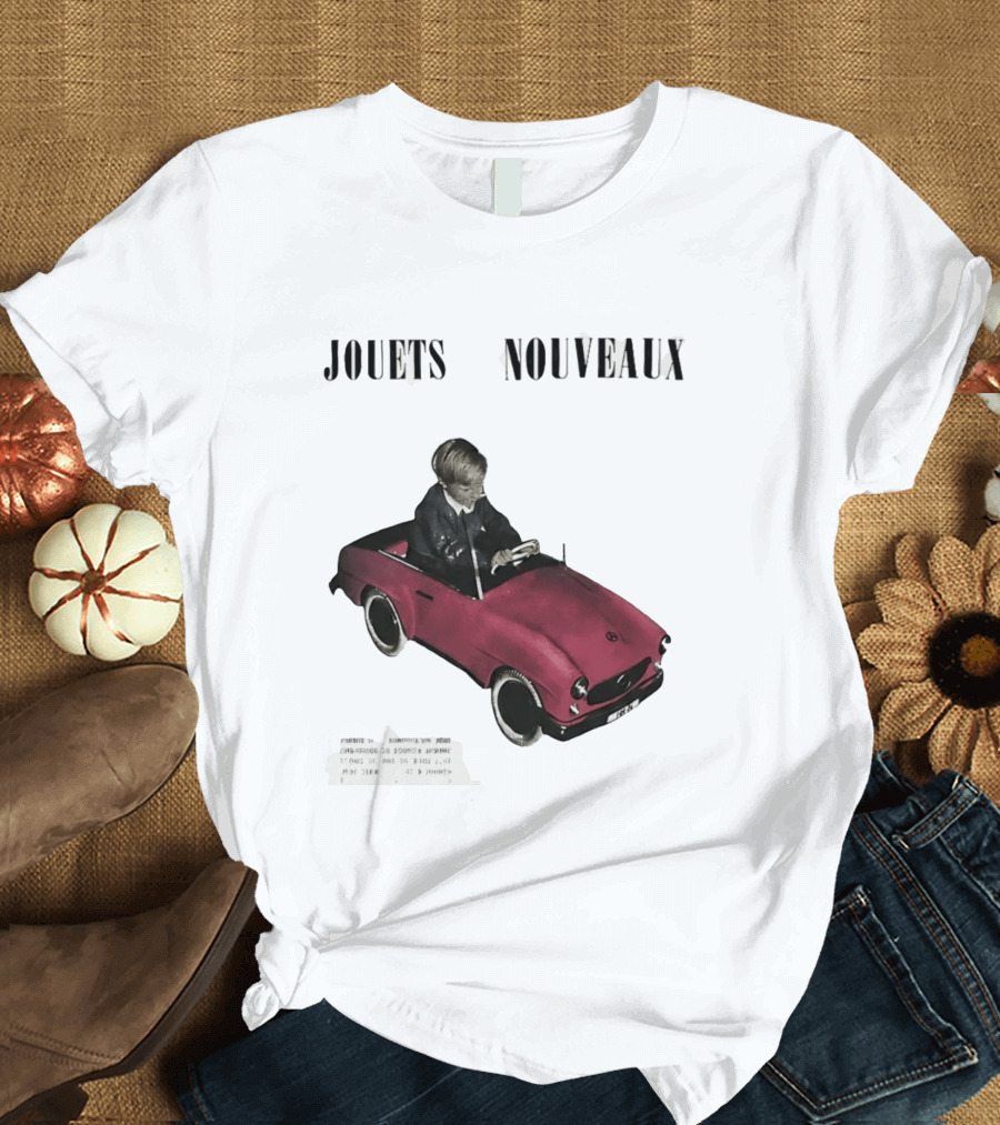 Jouets Nouveaux Vintage Car Child Paris Image T-Shirt