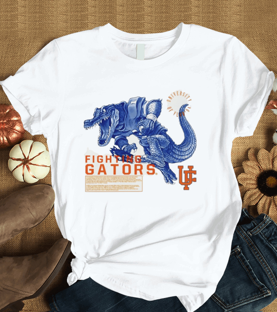 University Of Florida Fighting Gators History Of The Gator T-Shirt