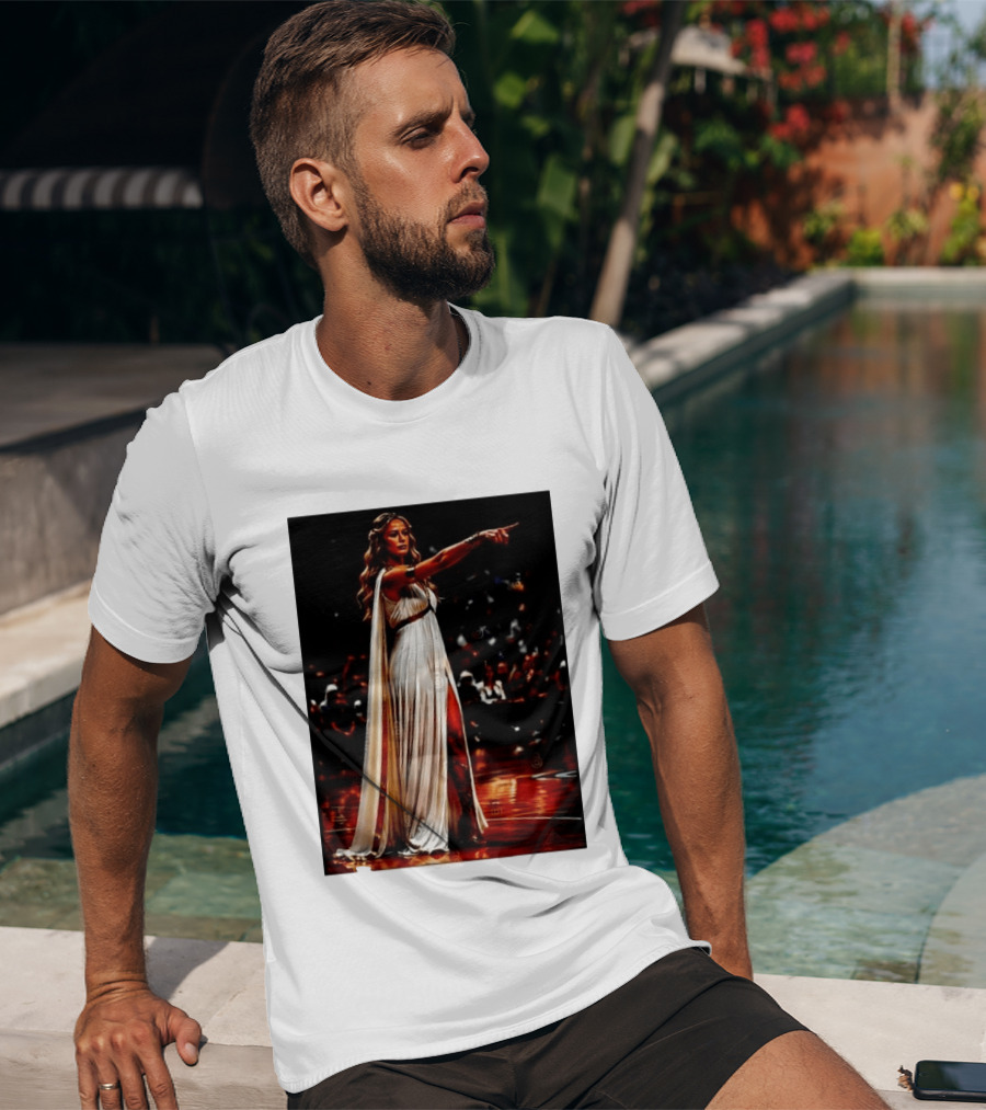 Sophia Cunningham WNBA Goddess Pointing Her Finger Basketball Victory Empowerment T-Shirt