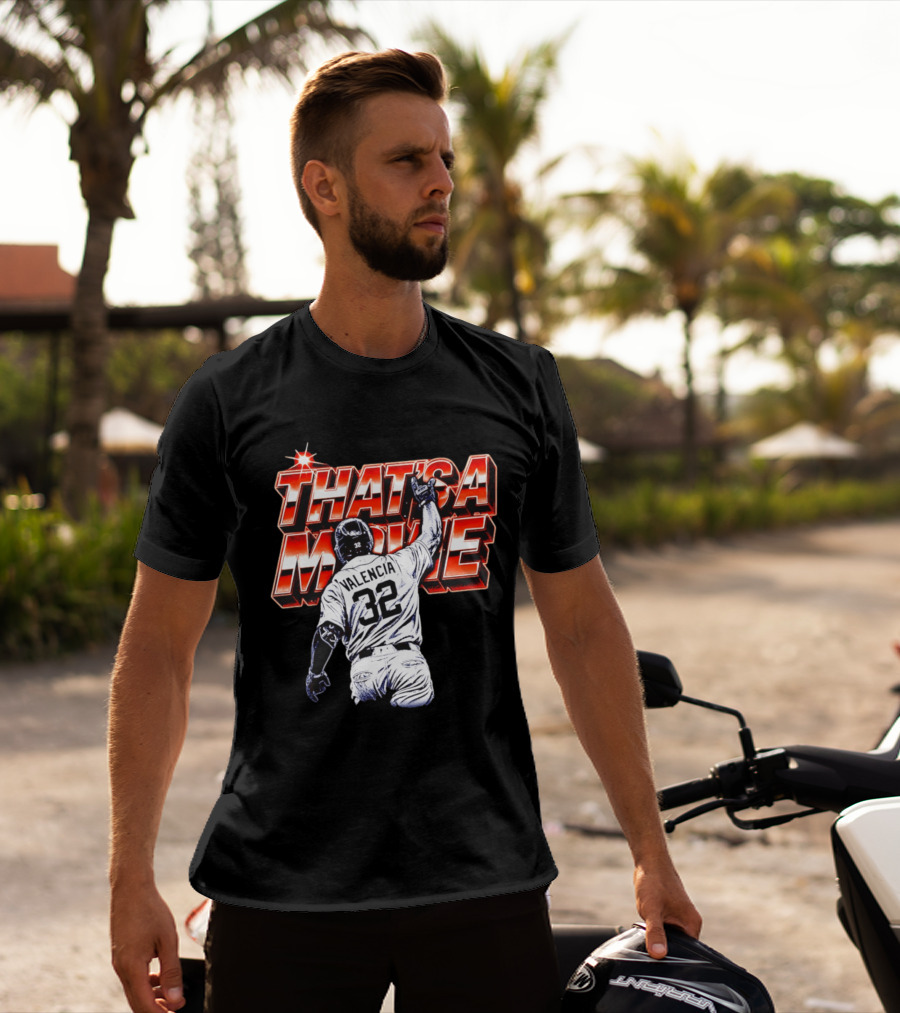 Eduardo Valencia 32 Detroit Tigers That's A Movie T-Shirt