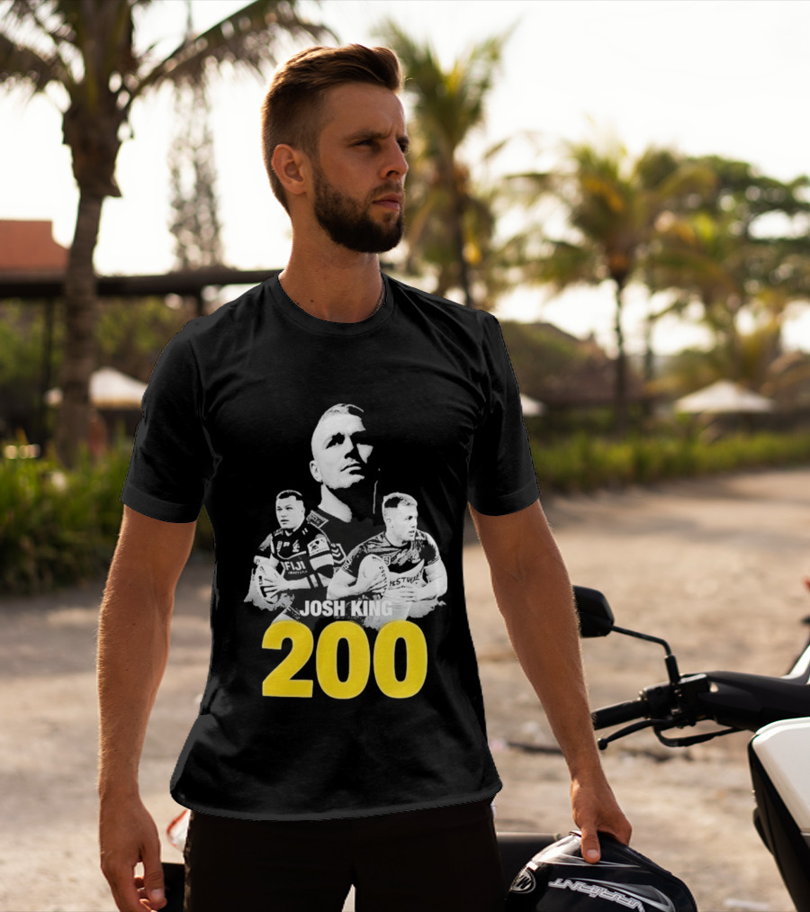 Josh King 200 Rugby Milestone T-Shirt