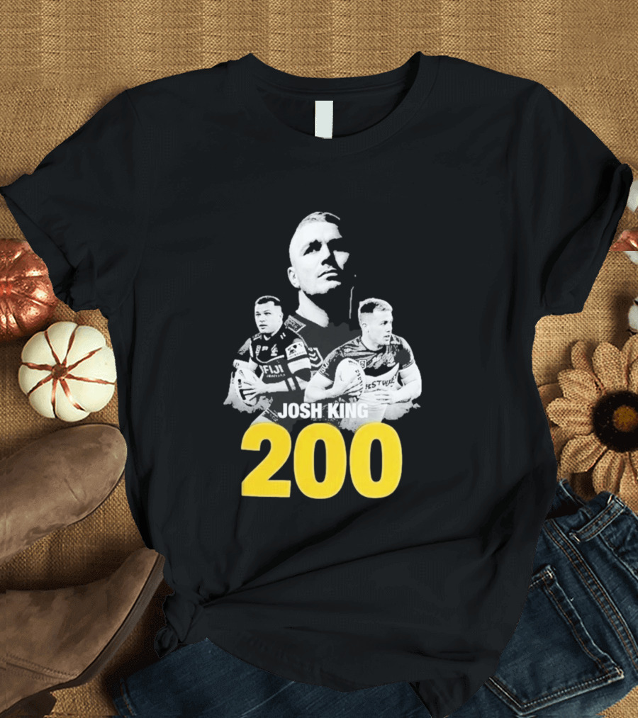 Josh King 200 Rugby Milestone T-Shirt