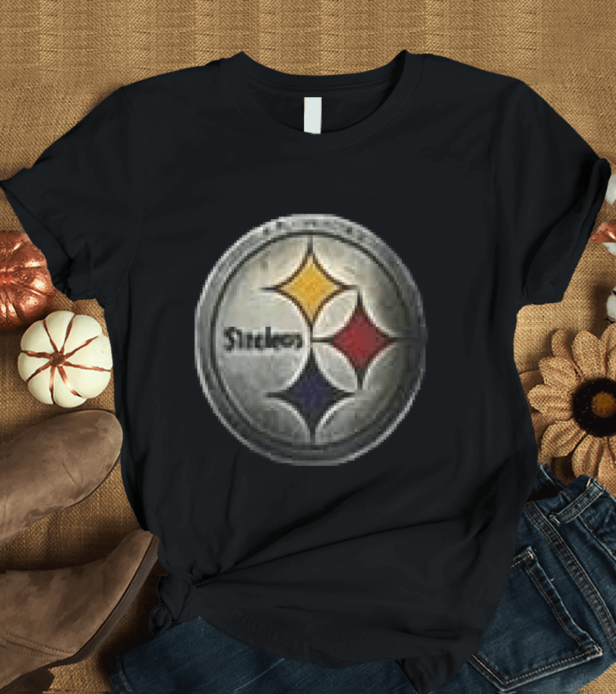 Pittsburgh Steelers Runs In My Blood Skeleton Steelers T-Shirt