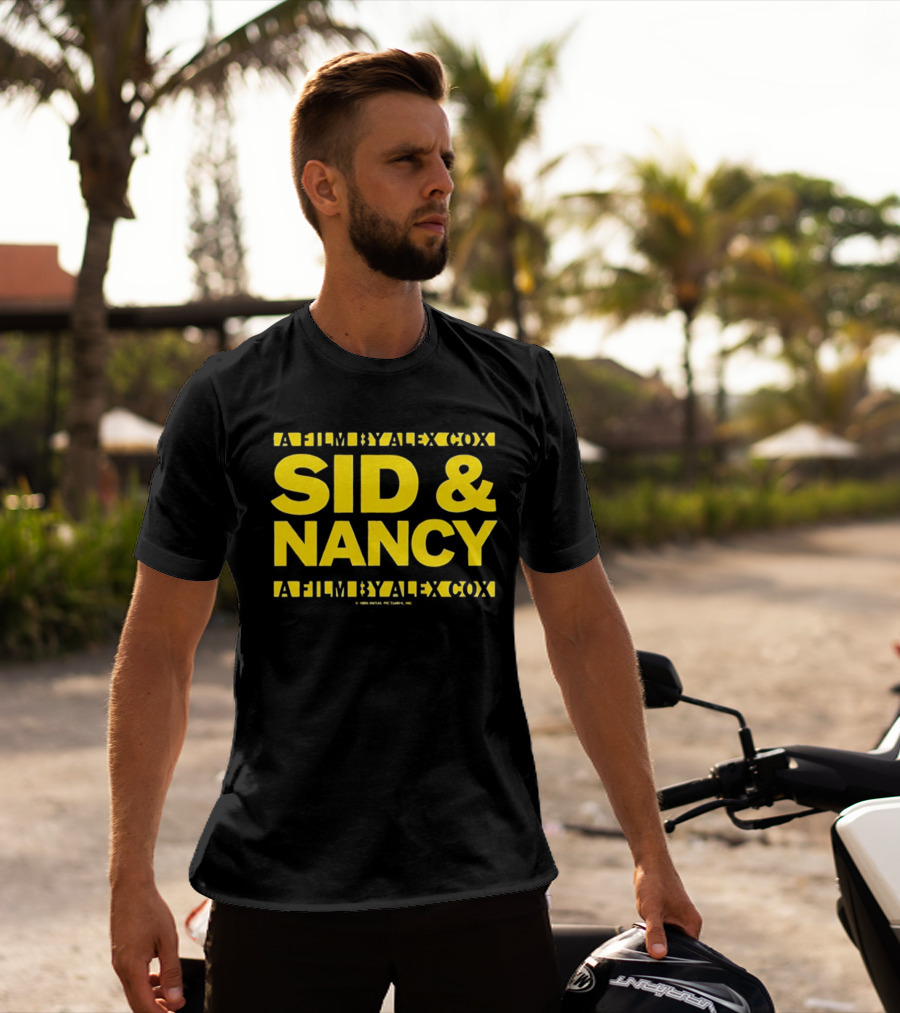 Sid & Nancy Movie Promo Yellow T-Shirt