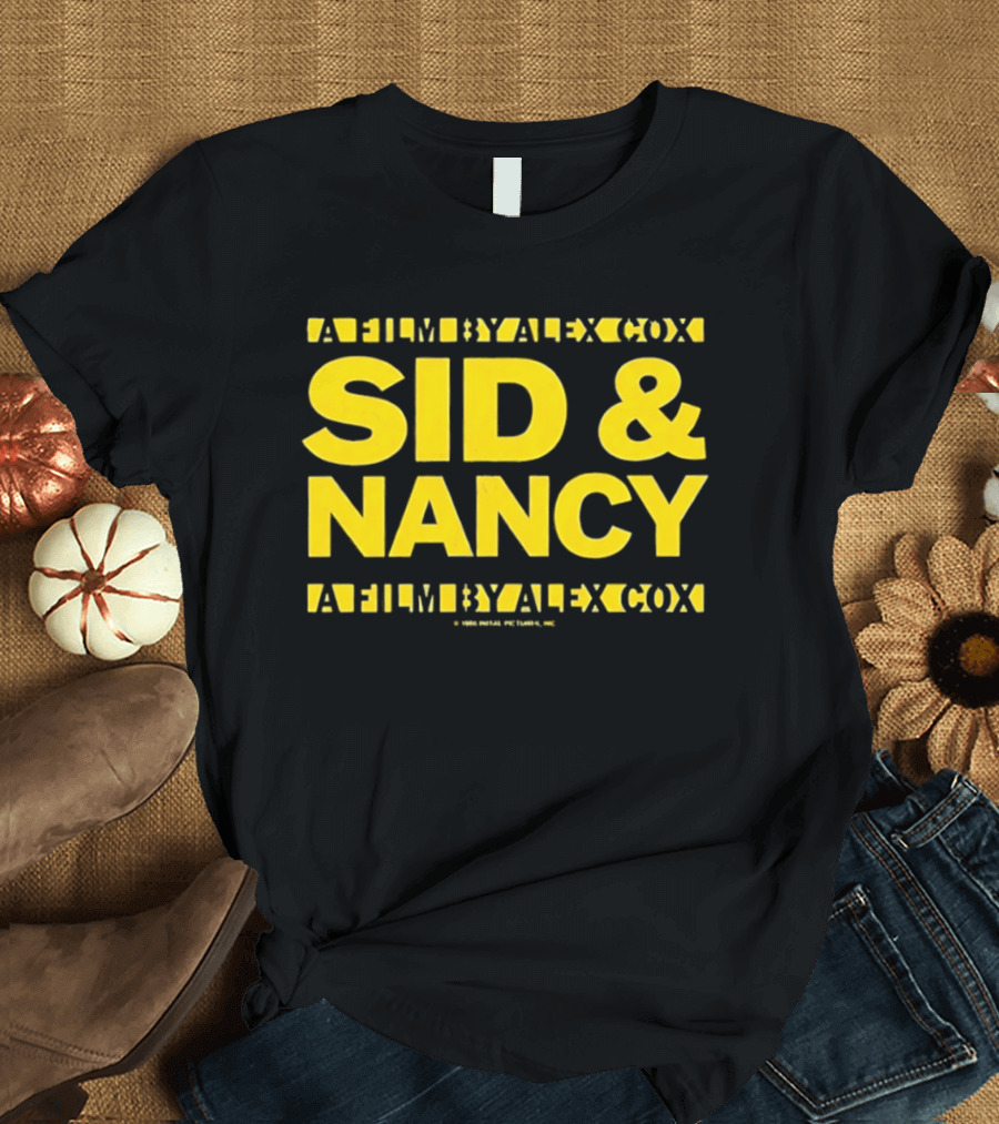Sid & Nancy Movie Promo Yellow T-Shirt