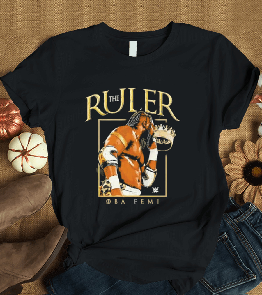 WWE The Ruler Oba Femi Wrestling Legend T-Shirt