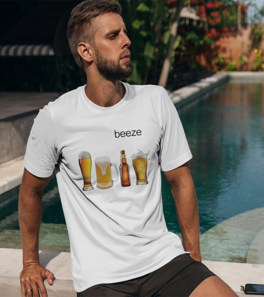 Beeze Beer Collection Lager Pilsner T-Shirt