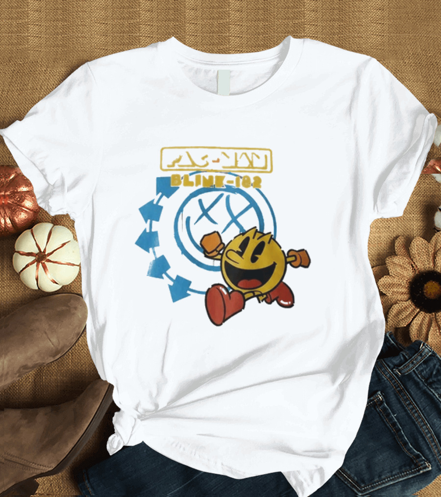Pac Man Blink 182 San Diego Comic Con 2026 Collaboration T-Shirt