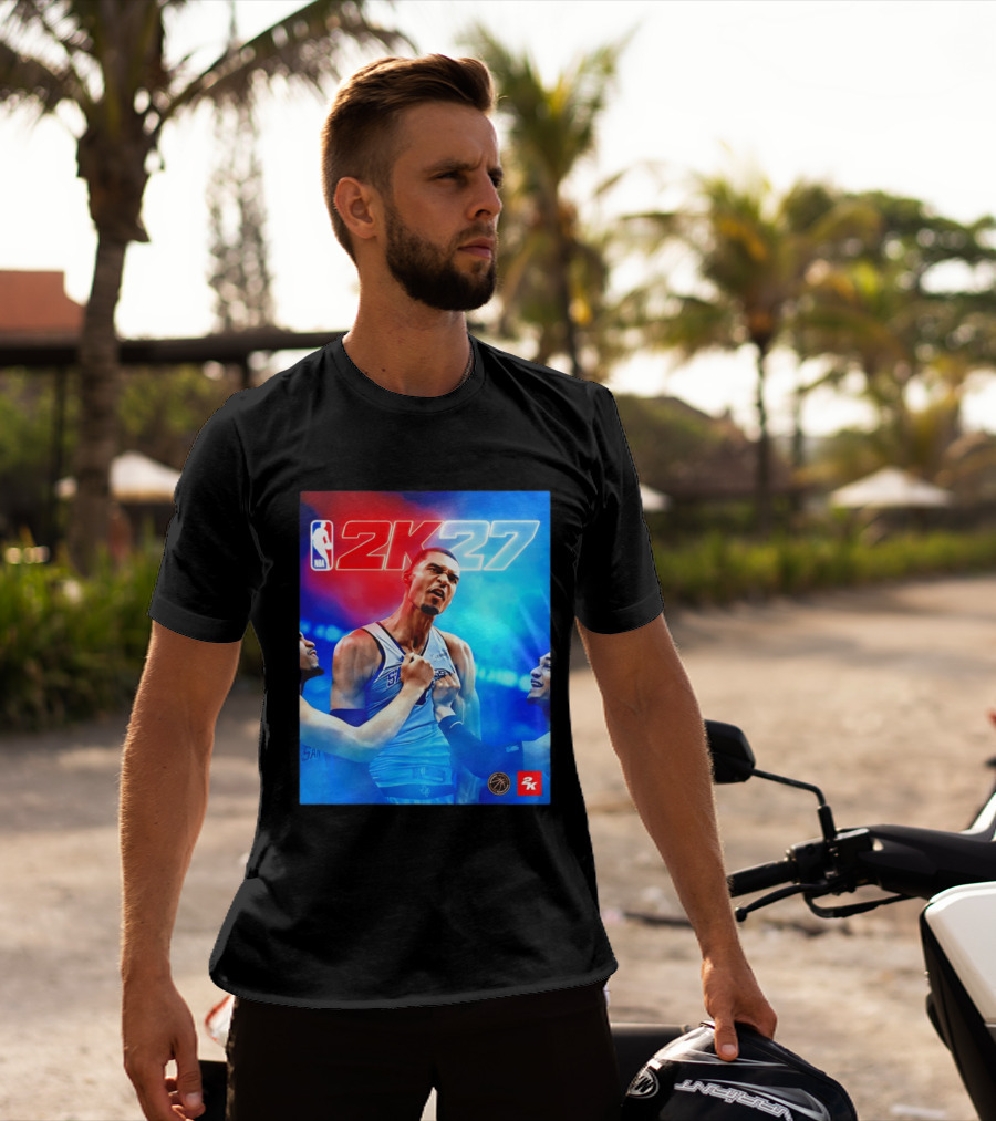 NBA 2K27 Victor Wembanyama San Antonio Spurs T-Shirt