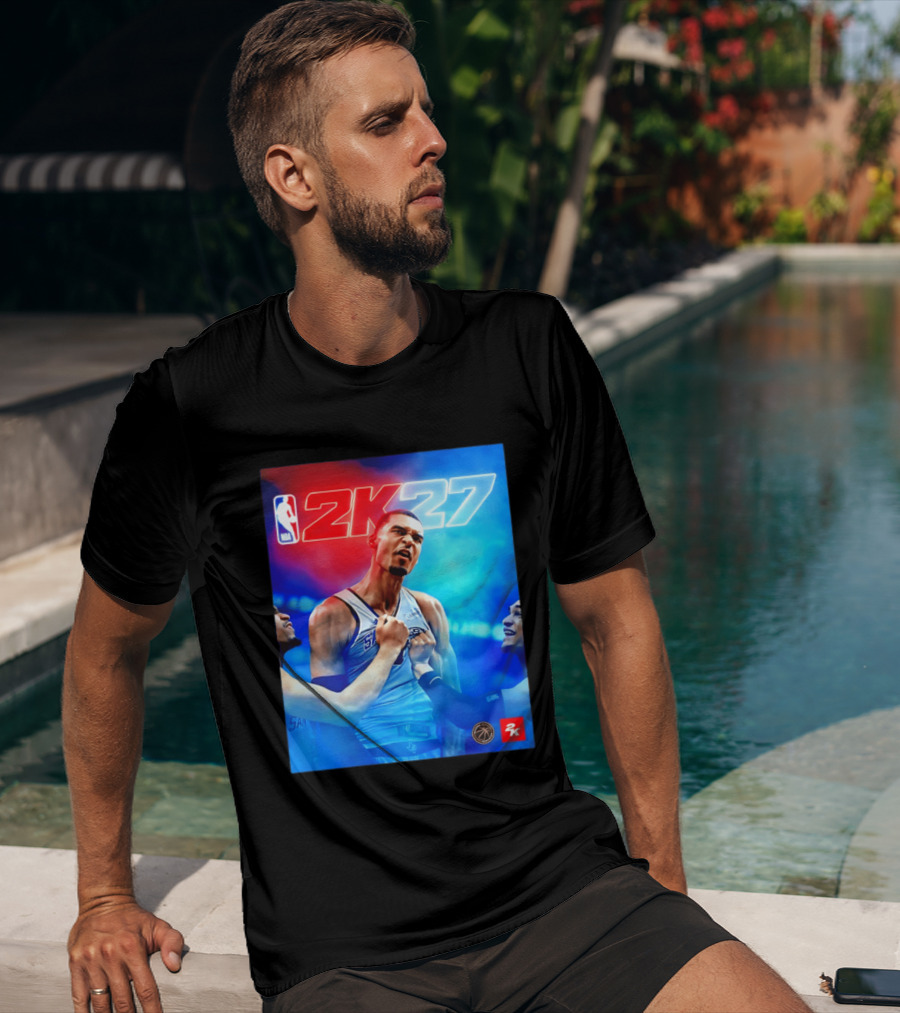 NBA 2K27 Victor Wembanyama San Antonio Spurs T-Shirt