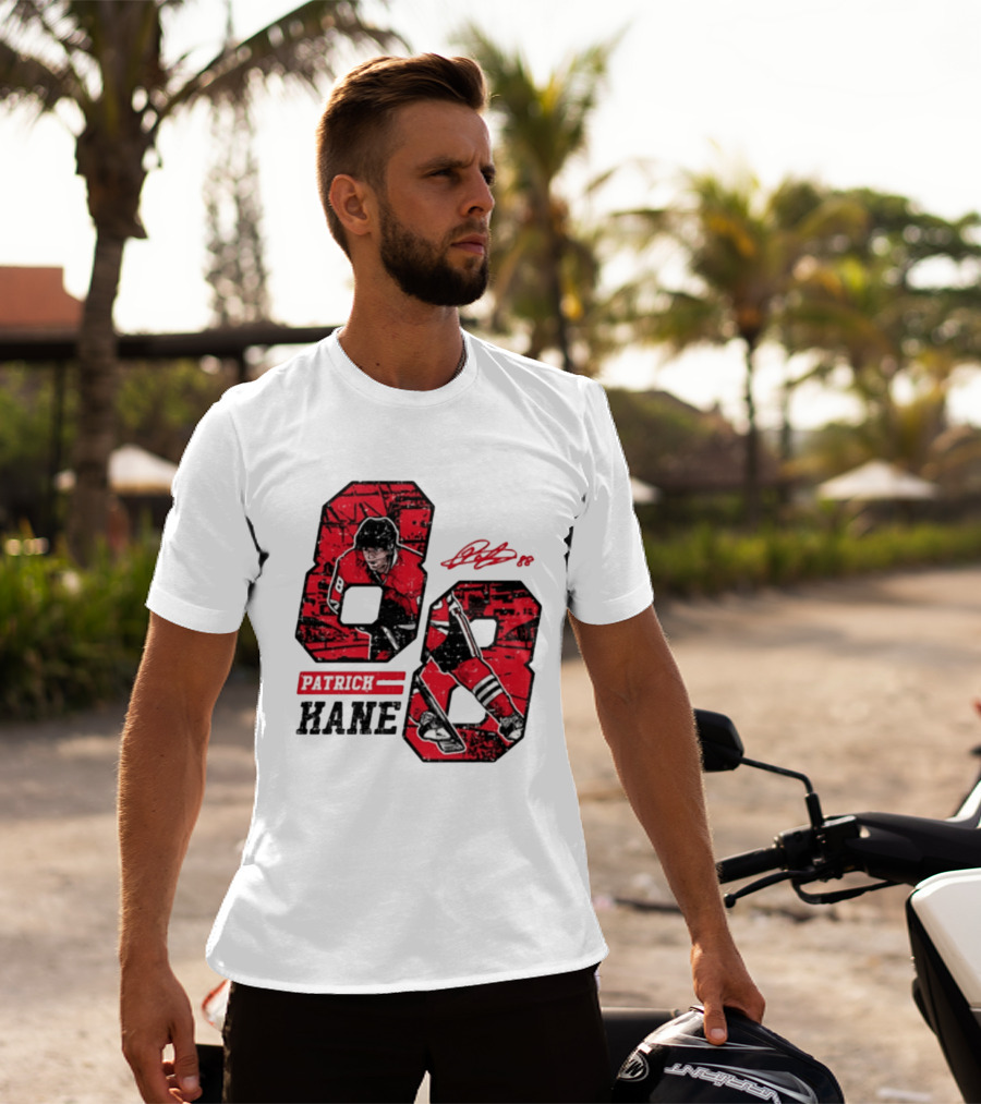 Patrick Kane Chicago Blackhawks 88 Comic Style Collaboration T-Shirt