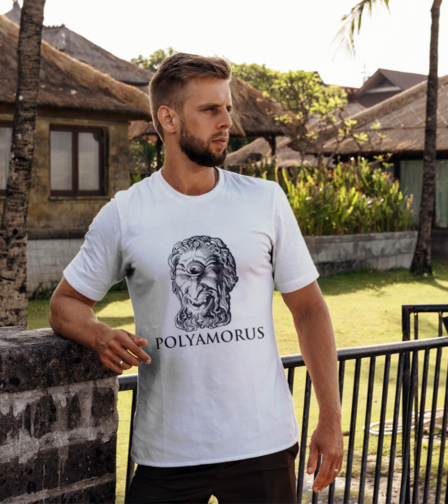 Polyamorus Cyclops Head Mythical Creature T-Shirt