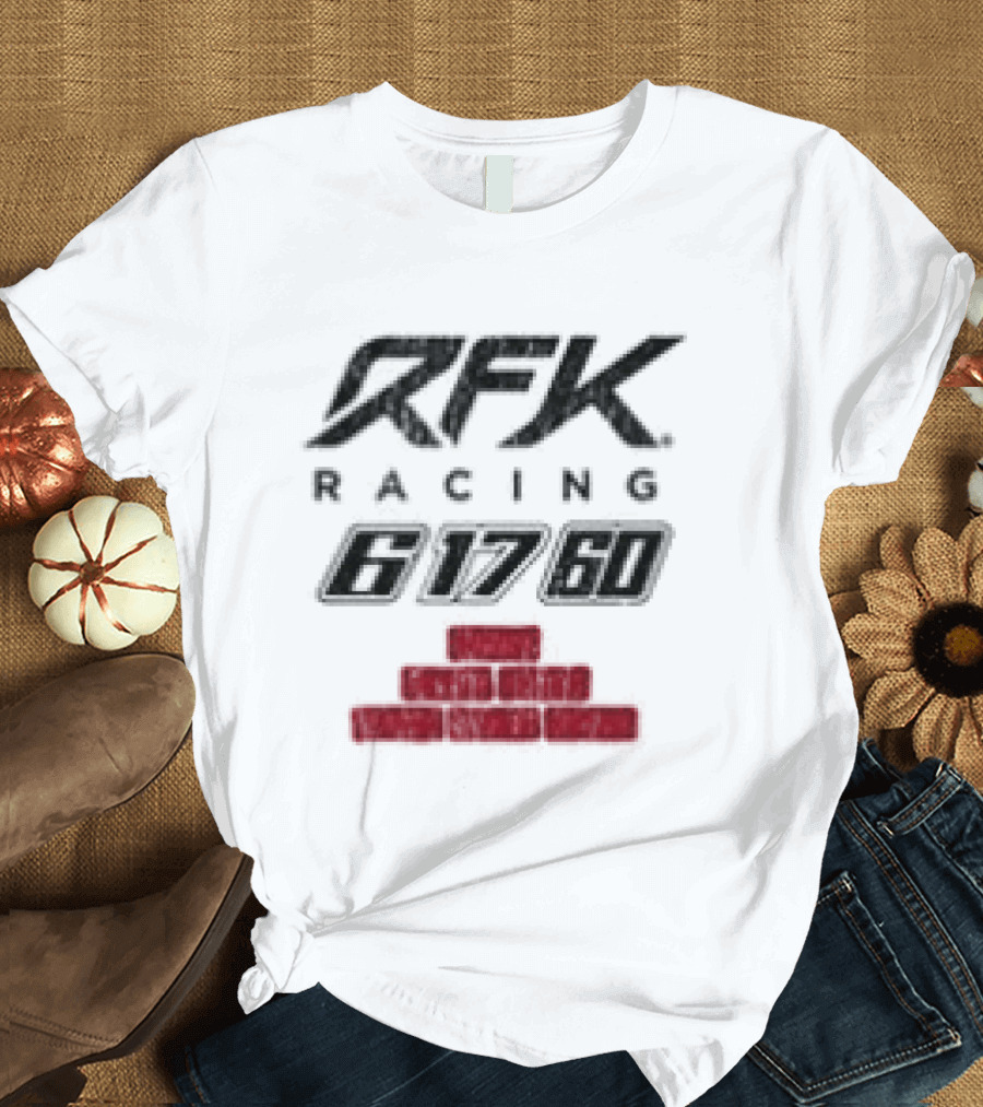 RFK Racing Built For The Bricks Indianapolis Brickyard 400 Nascar Number 17 99 T-Shirt