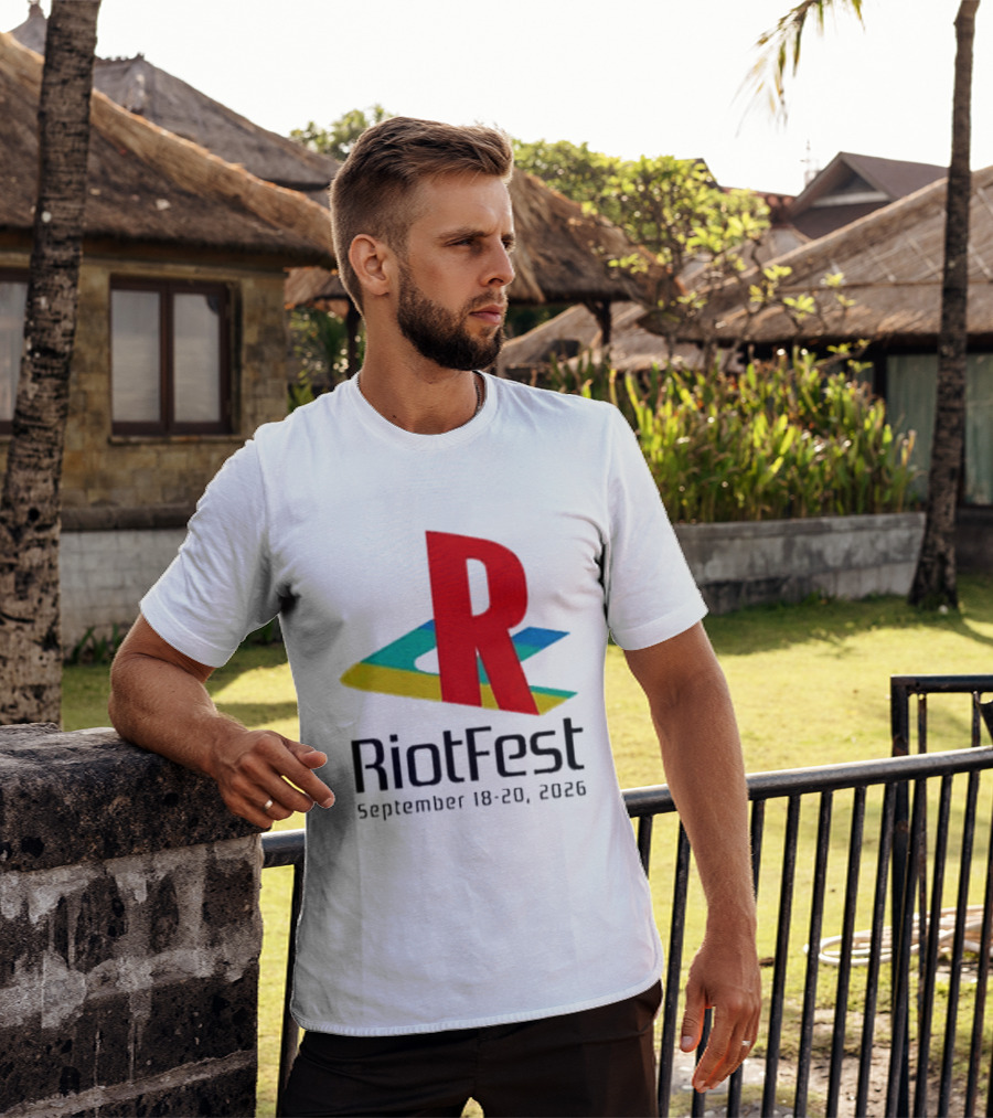 Riot Fest 2026 September 18 20 Colorful R T-Shirt