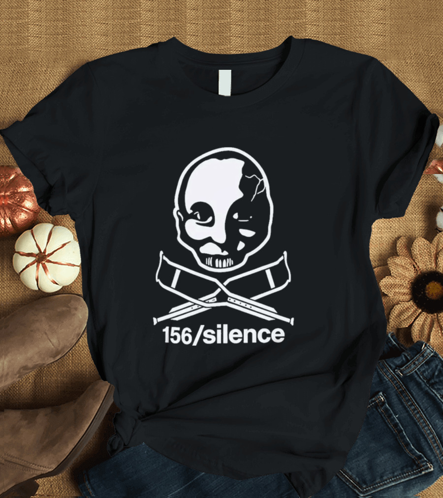 156 Silence Skeleton Face World Tour 2026 T-Shirt