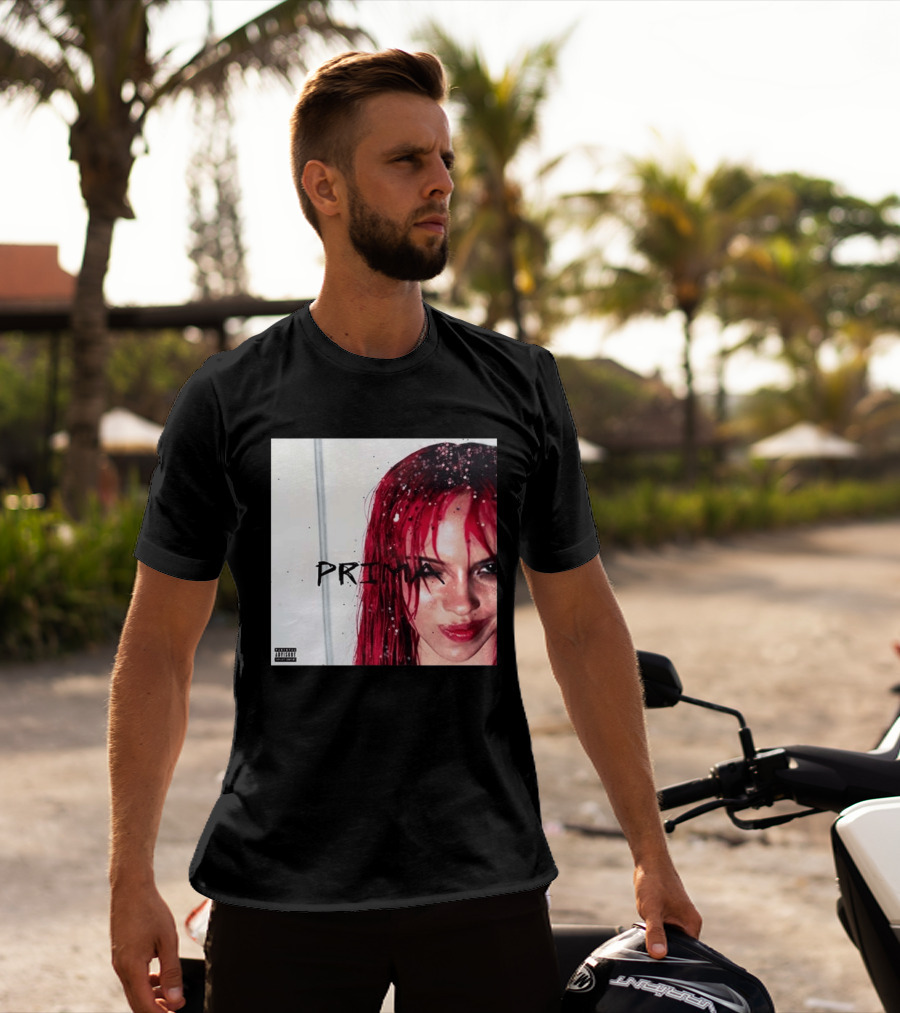 Adela Jergova Prima New Album Cover 2026 Pink Hair T-Shirt