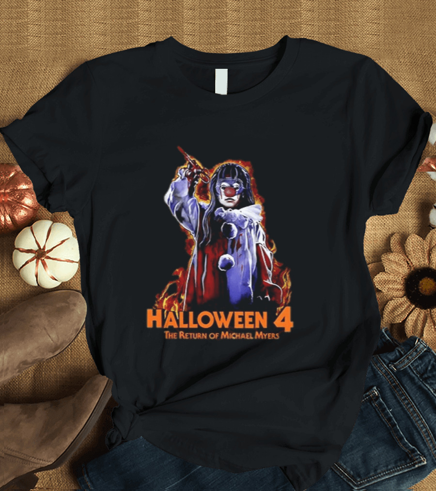 Jamie Lloyd Clown Costume Halloween 4 The Return Of Michael Myers T-Shirt