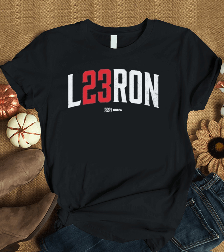 LeBron L23RON 23 Number Sports T-Shirt