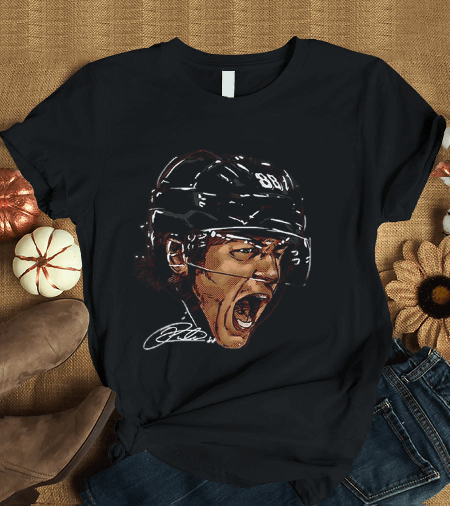 Patrick Kane Chicago Blackhawks 88 Big Head NHL Merchandise T-Shirt