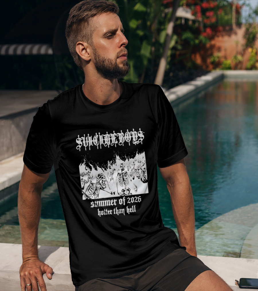 Suicideboys Summer Of 2026 Hotter Than Hell Skeletons T-Shirt