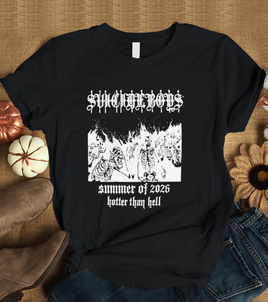 Suicideboys Summer Of 2026 Hotter Than Hell Skeletons T-Shirt