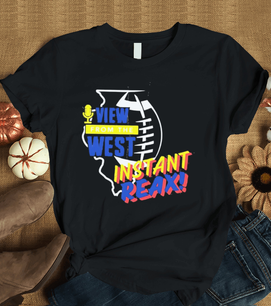View From The West Instant Reax Illinois Football T-Shirt