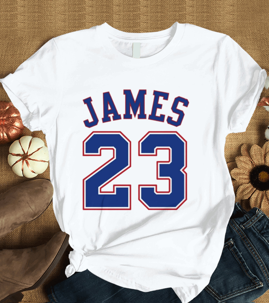James 23 Philadelphia 76er The King T-Shirt