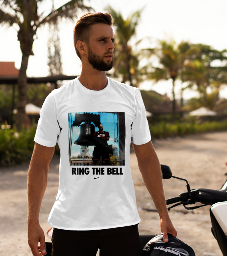 LeBron James Sixers Liberty Bell Ring The Bell T-Shirt