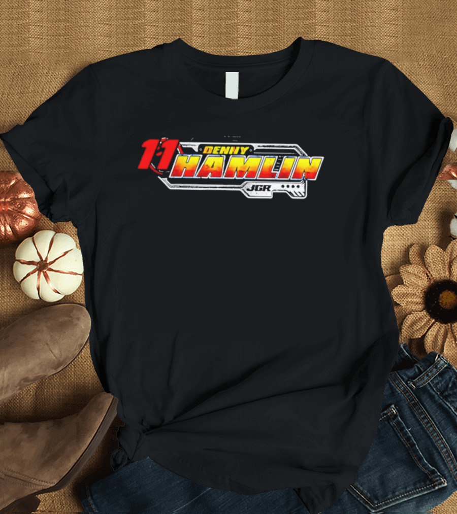 Denny Hamlin 11 Joe Gibbs Racing NASCAR 2026 T-Shirt