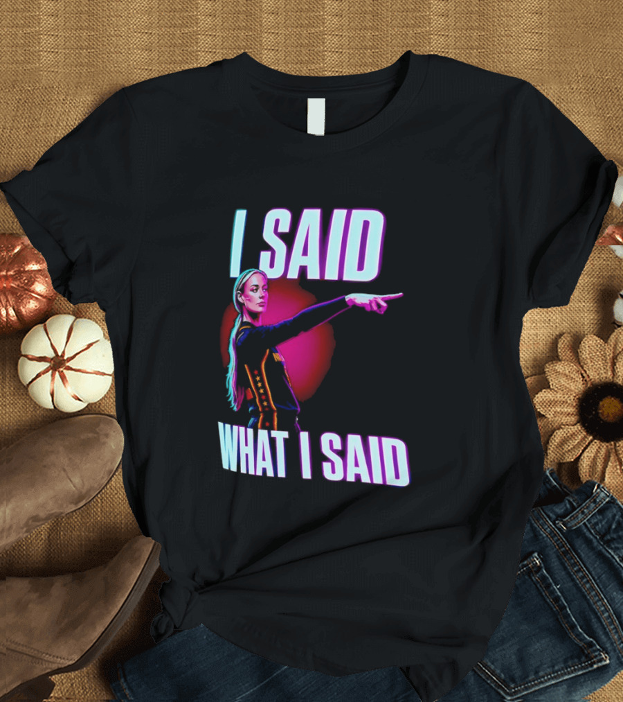 Sophie Cunningham I Said What I Said Pointing Indiana Fever WNBA Basketball T-Shirt