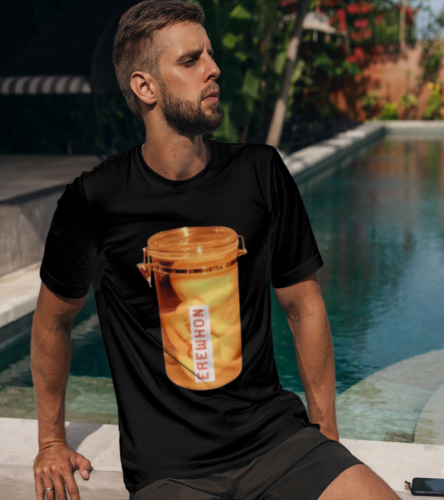 Erewhon Baby Jar Conceptual Artwork In Glass Container T-Shirt