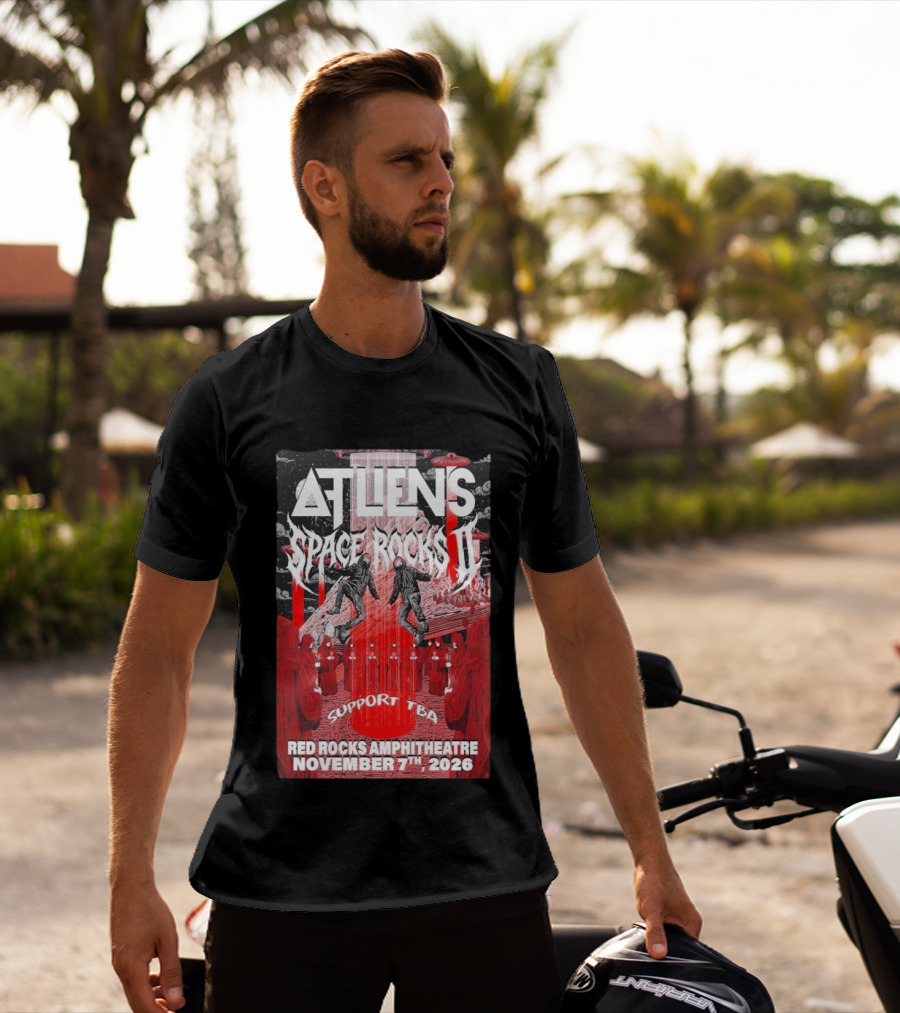 ATLiens Space Rocks II Red Rocks Amphitheatre November 7th 2026 Support TBA T-Shirt
