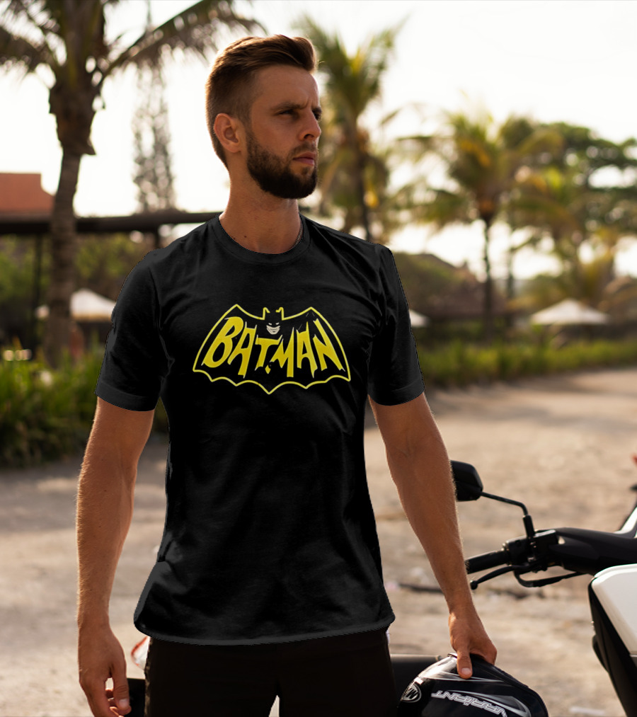 Batman Yellow Smile T-Shirt