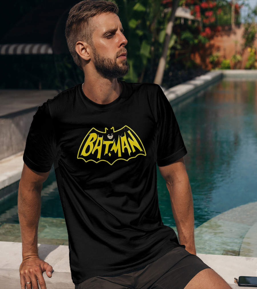 Batman Yellow Smile T-Shirt