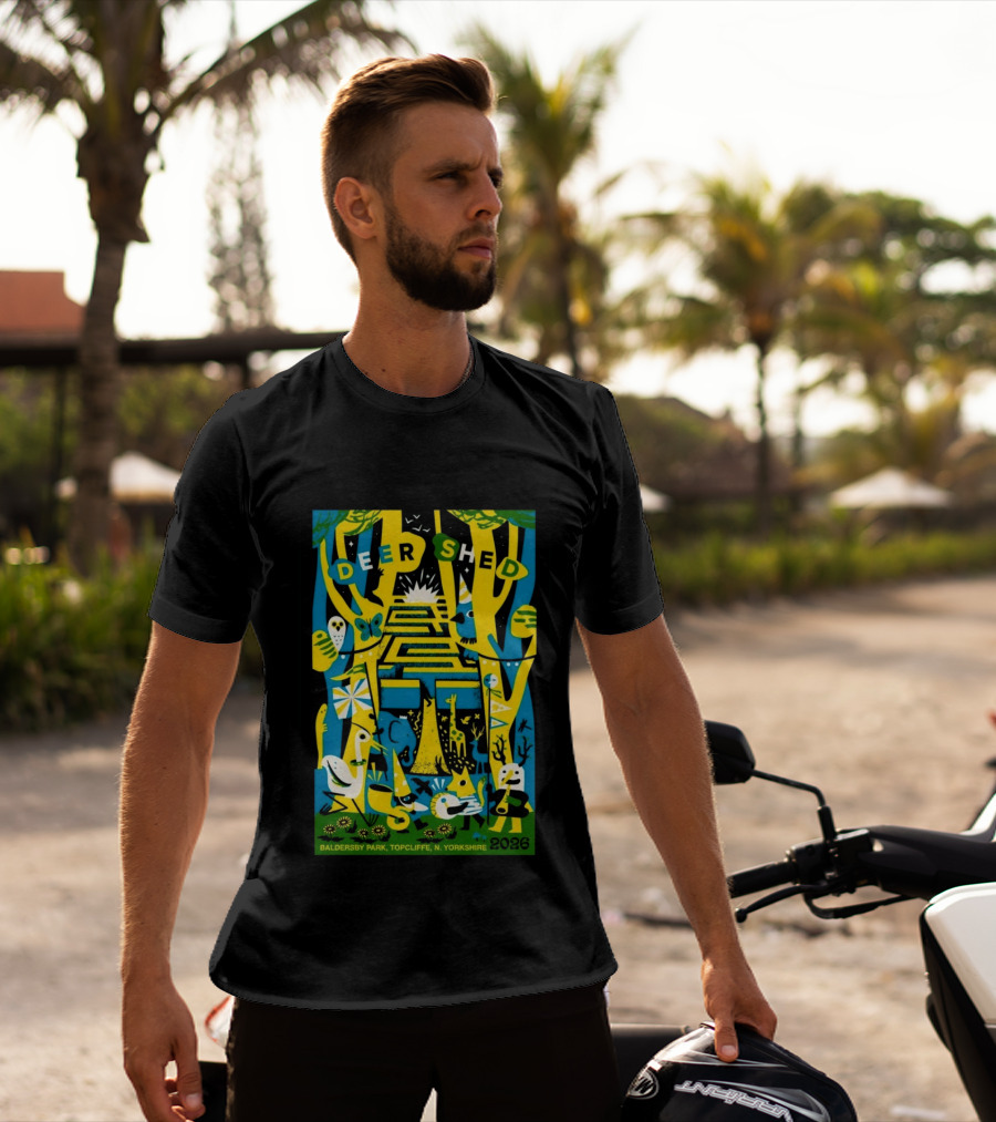 Deer Shed 2026 Baldersby Park Topcliffe N Yorkshire Festival T-Shirt